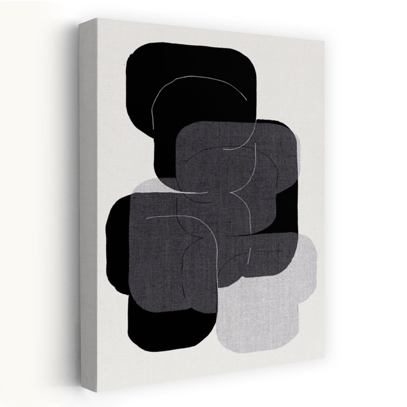 Art contemporain contemporain abstrait, H 48 po x l 32 po