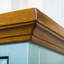 Bule Solid + Manufactured Wood Display Cases