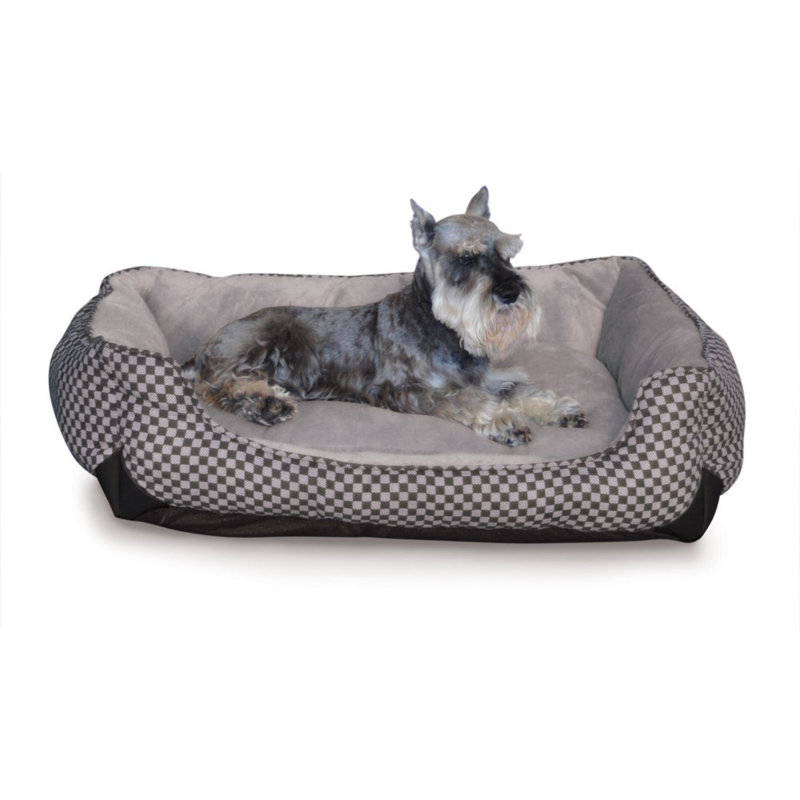 Lit pour chien Peden, Grand (L 40 po x l 32 po), Noir