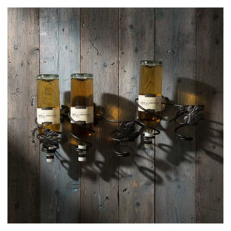 Grapevine 5-Bottle Wine Rack