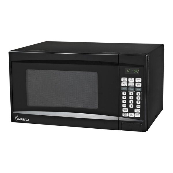 Impecca Usa .7 Cubic Feet Countertop Microwave 