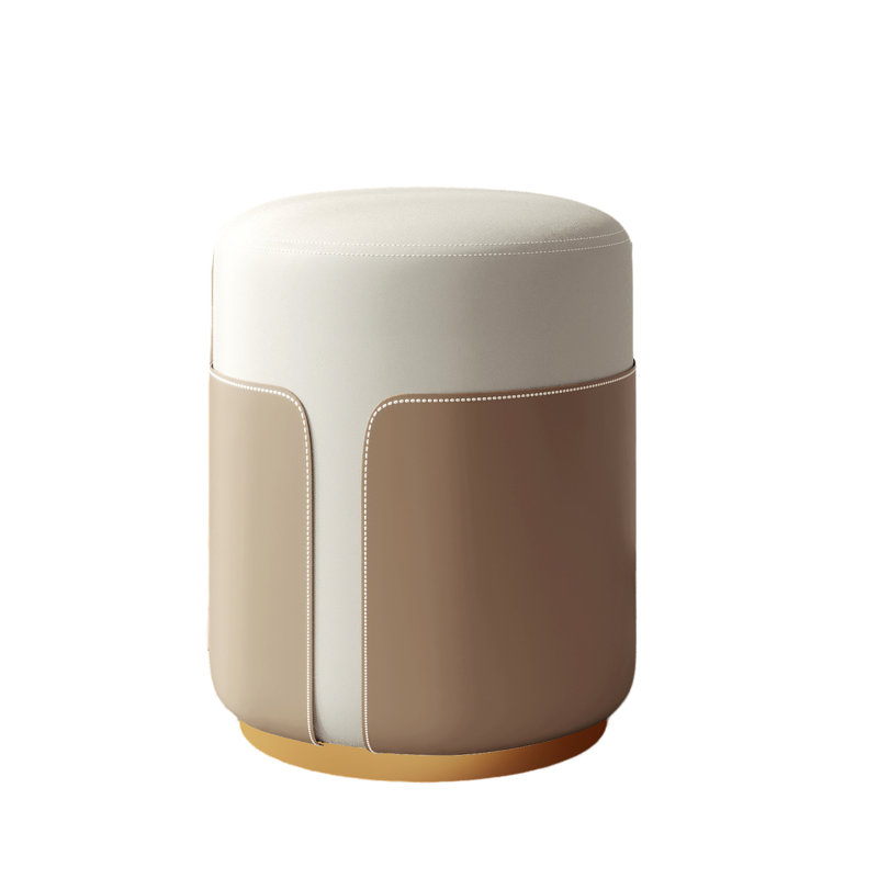 Manufactured Wood Accent Stool, Brown