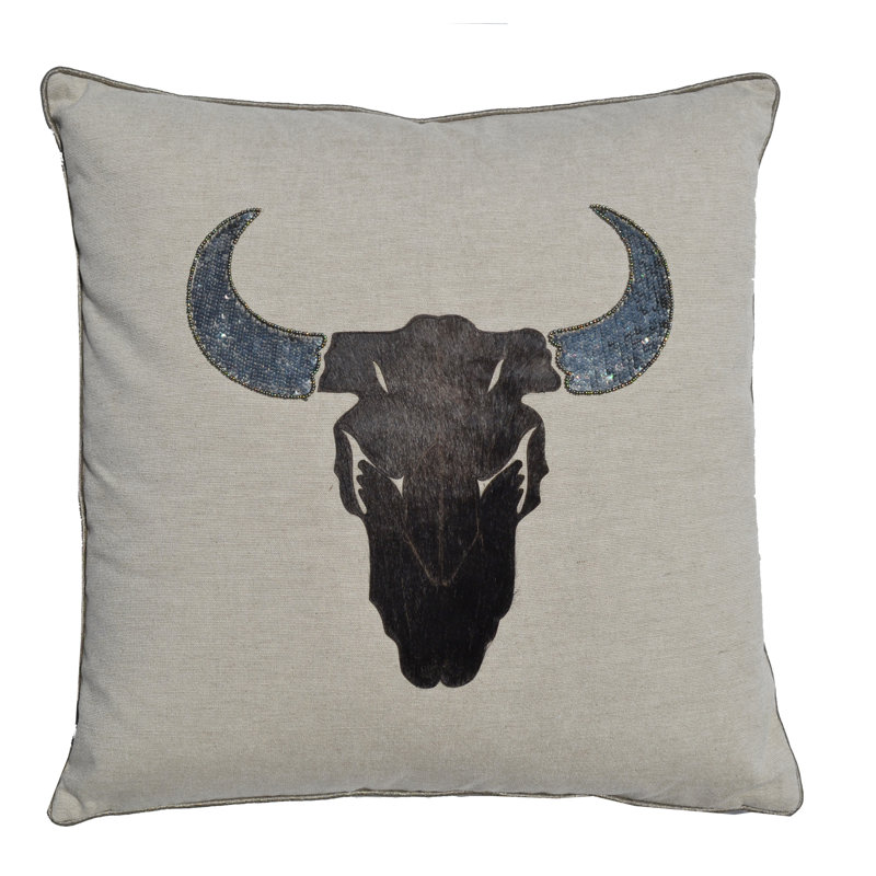 Moe Linen Square Pillow Cover & Insert