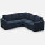 Ensemble de canapé modulaire en L Aubade avec canapé-lit escamotable-955490948
