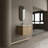 Wall-Mounted Bathroom Vanity whit Ceramic Sink