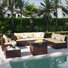 Benboe 6 - Person Patio Conversation Set with Cushions