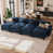 Blue Cotton/Chenille selected