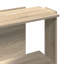 Petite bibliothèque rectangulaire en bois d'ingénierie vidaXL-439108081-439107850