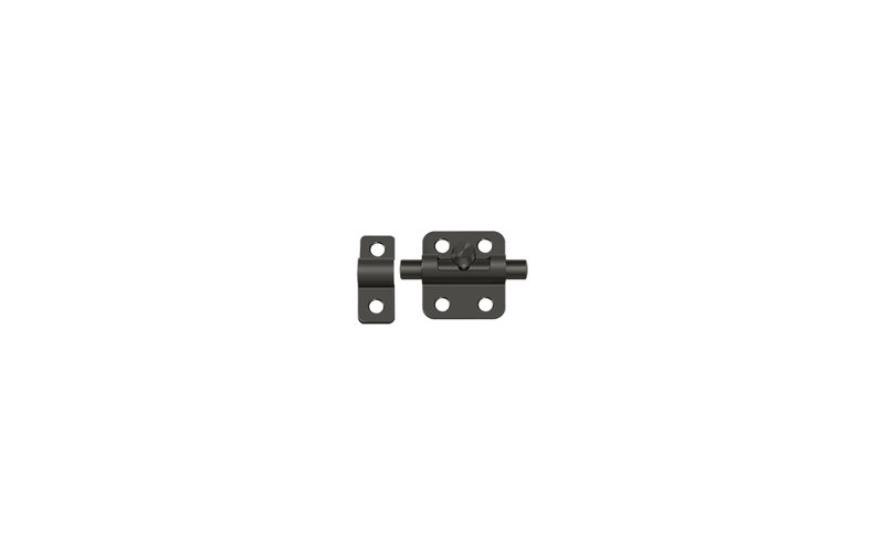 Barrel Brass Latch/Catch/Bolt, Oil Rubbed Bronze