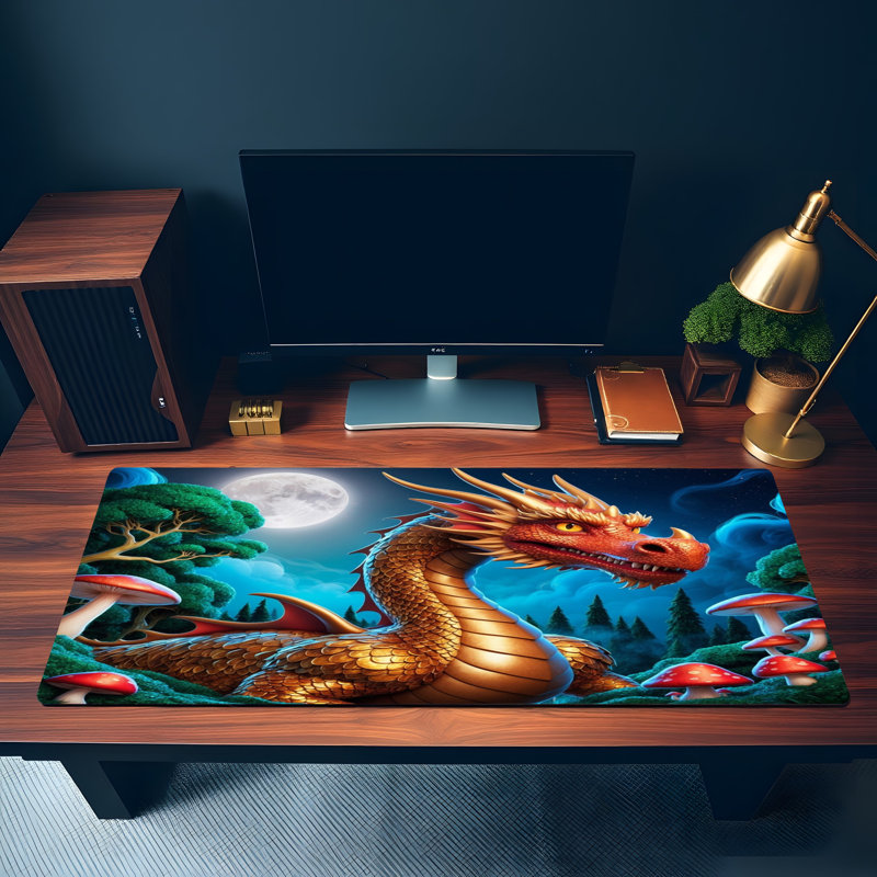Polyester Desk Pad, 31.5x15.5