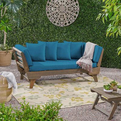 Divan-lit de patio Ottavio gris