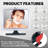 Sotomayor Fogless LED Shower Mirror