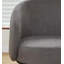 Fauteuil d'appoint en velours côtelé-644719285