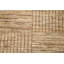 Tapis beige en laine noué à la main de conception unique 4 pi 9 po x 6 pi 10 po New Age