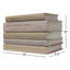 Modern Driftwood Book Stack, S/5
