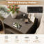 Table de chevet 24 po Mid Century-1688387266