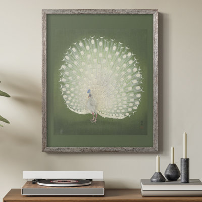 «Vintage Animal Print», impression encadrée en bois massif