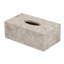 Rectangular Cream Marble Tissue Box Cover