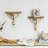 Aslean 2 Piece Solid Wood Accent Shelf with Live Edge