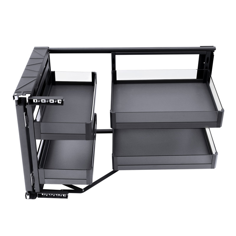 21X34x18" Corner Cabinet Pull Out Organizer