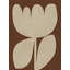 Earthy Abstract Bloom Print by Other Artist-1890464418-1890464431-1890464424