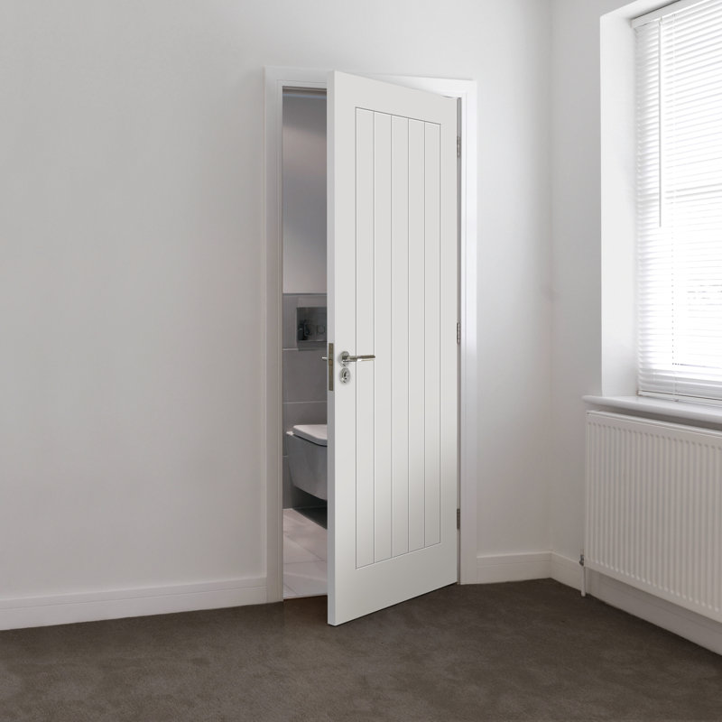  Thames Internal Door Primed, 76.2cm H x 198.1cm W