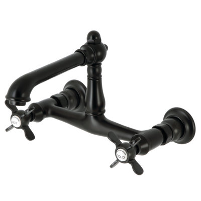 Robinet de salle de bain mural 2 trous Kingston Brass Essex