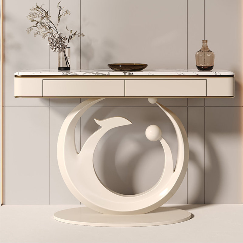 Console en métal de style italien, H 33,4 po x l 55 po x P 13,7 po