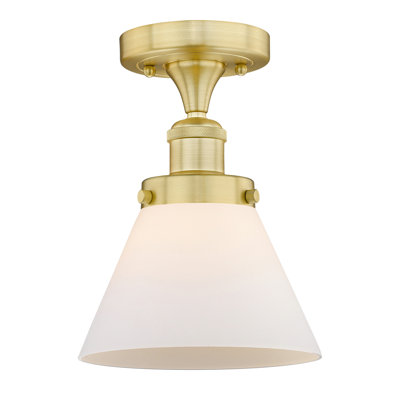 Plafonnier semi-encastré 1 lumière Cone