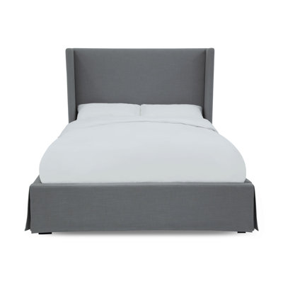 Esquibel Upholstered Linen Blend Bed