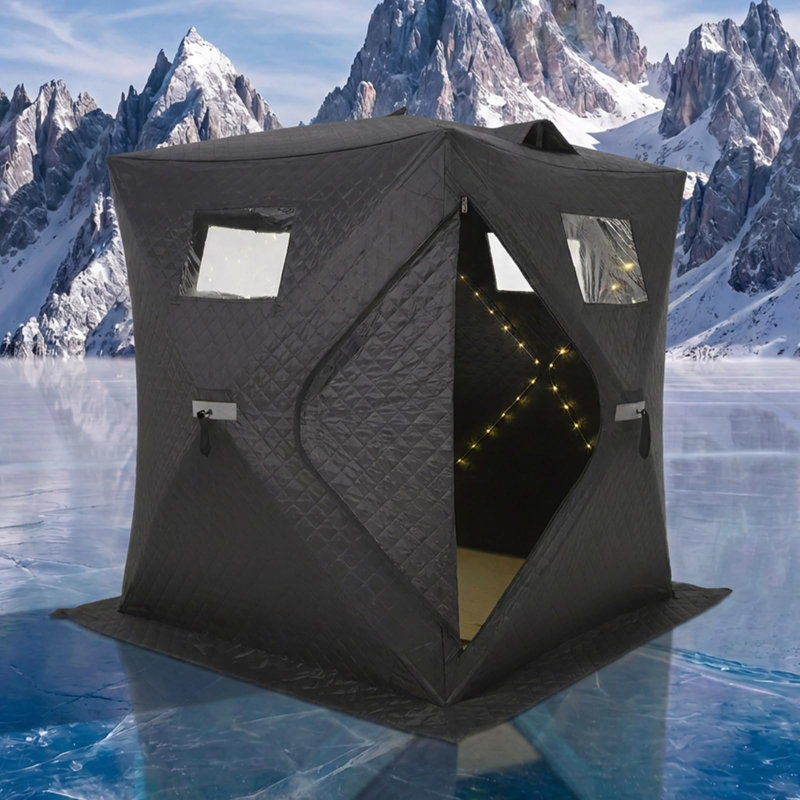 Tent, Black, 179.83*179.83*197.46 cm