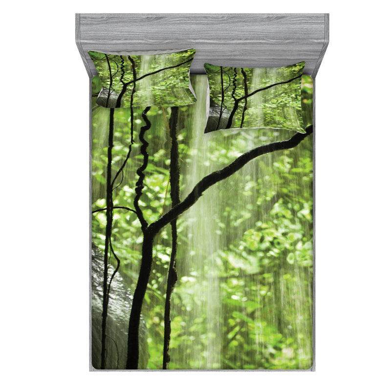 Microfiber Sheet Set, Full Sheet Set with Fitted Sheet
