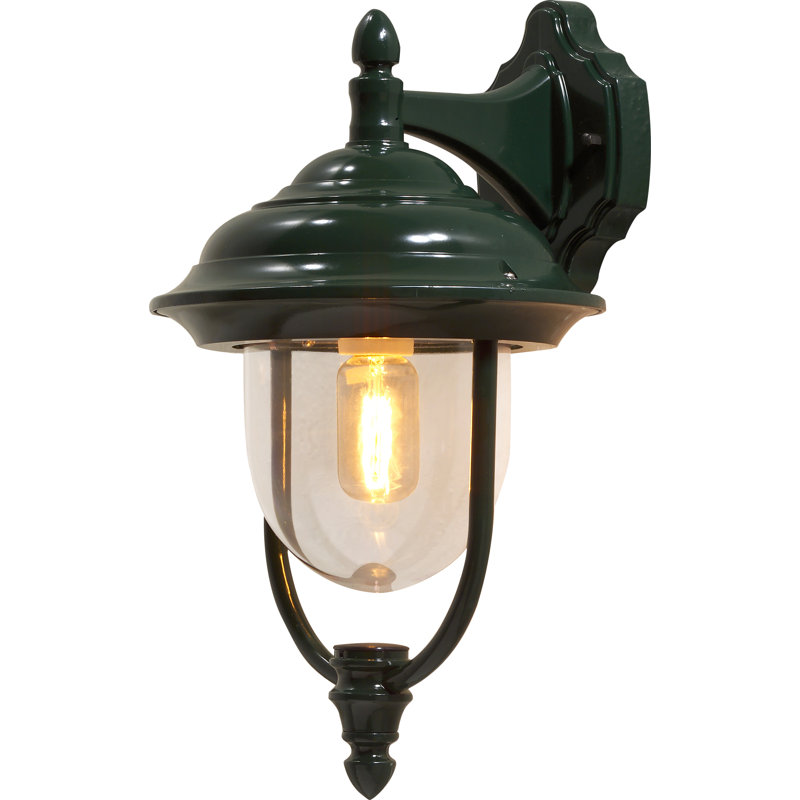 Parma Outdoor Wall Lantern, Green