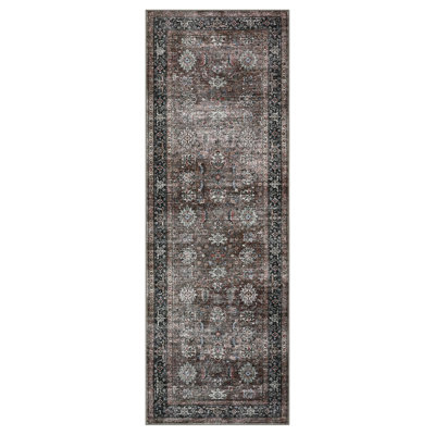 Rectangle Floral Area Rug