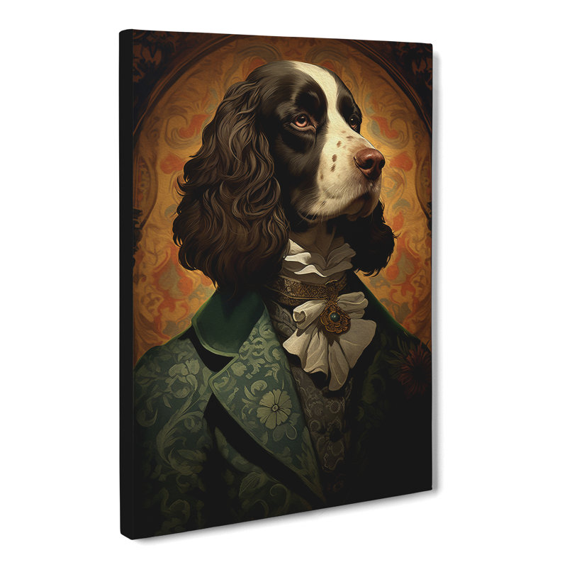 English Springer Spaniel Nouveau - Print, 60cm H x 40cm W x 3cm D
