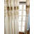 2Pcs European Living Room Chenille Gold Embroidery Champagne Curtain Fabric Bedroom Curtain Finished Product, Without Valance-317481870