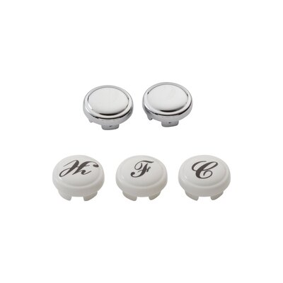 Kingsley Hot and Cold Handle Index Caps Kit -  Moen, 114324