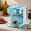 Machine à espresso semi-automatique avec mousseur à lait et manomètre