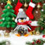 Décorations de Noël Figurines de poupées bonbons pingouins décorations de Noël-1355227921