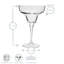 Ypsilon Margarita Glasses - 330ml-53918839