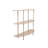 Curved Metal 3-Tier Shelf Blush