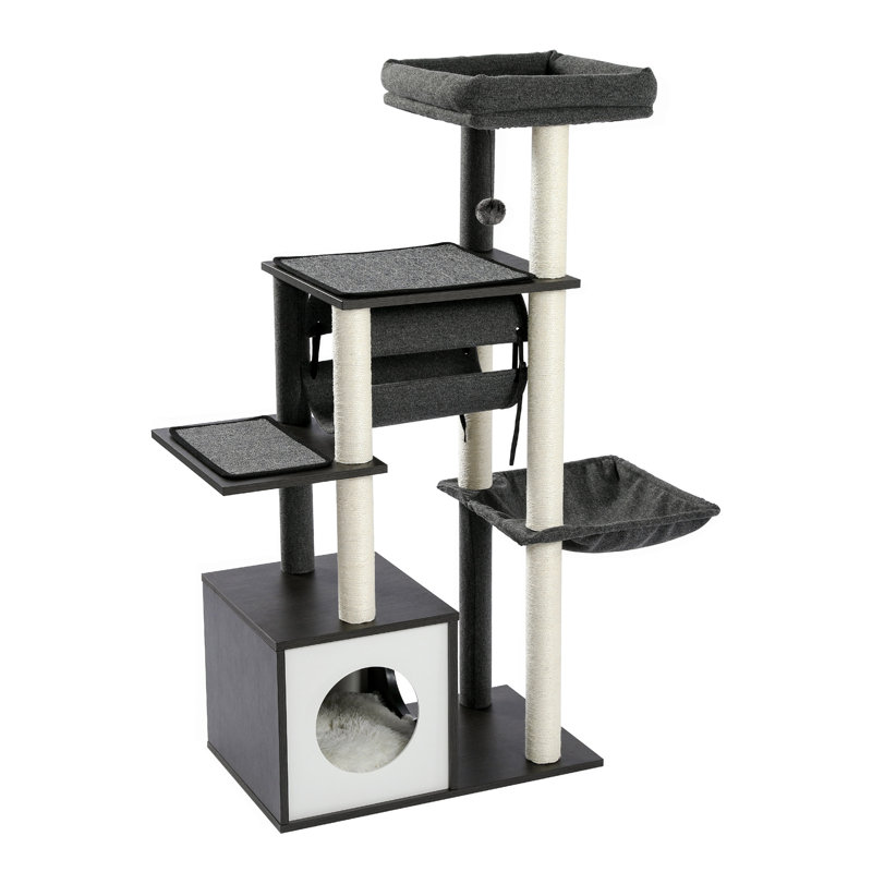 Cool Luxury Tunnel Modern Cat Tree