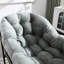 Chaise berçante d'extérieur inclinable avec rembourrage - pour le patio