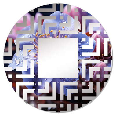 Miroir mural rond