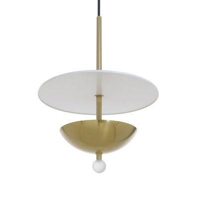 Astor Pendant - Bronze & Brass