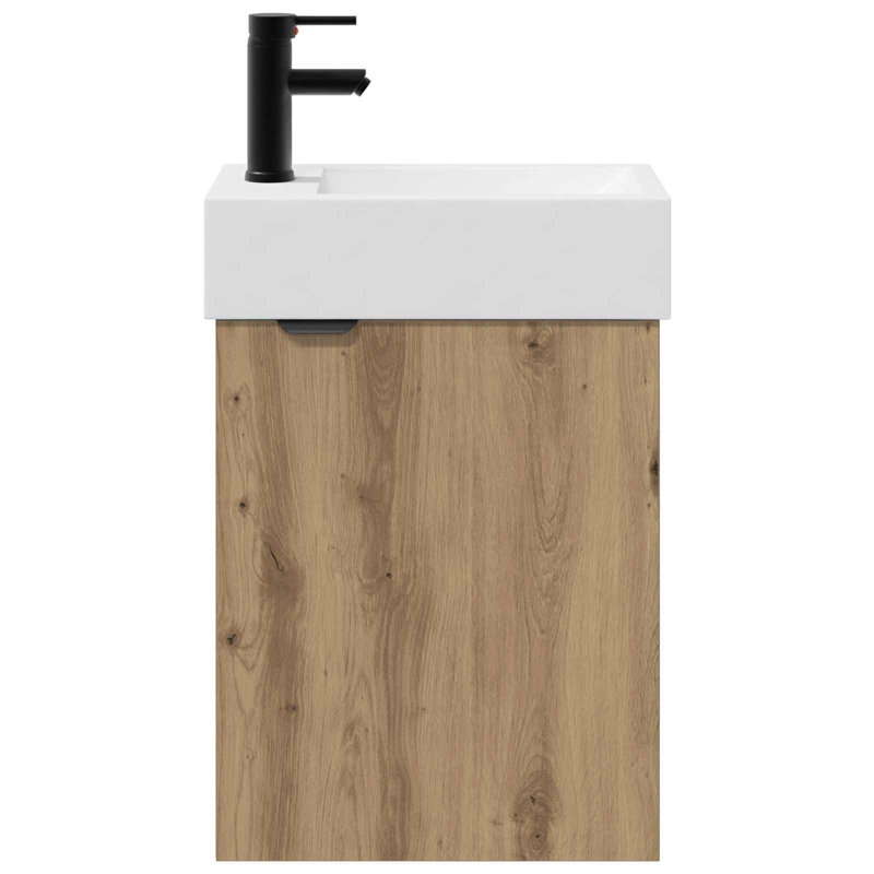 455 mm Bathroom Vanity, Artisan Oak