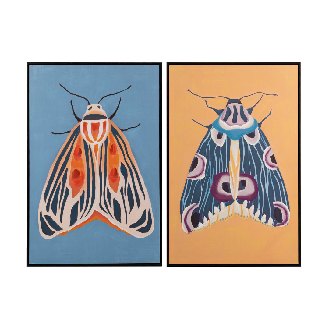 ABSTRACT SET 2 CANVAS - 2 Piece Print