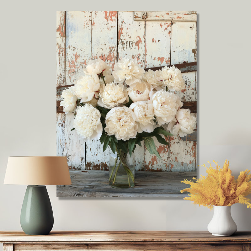 Berkhamstead - Floral Canvas Prints, Ne s'applique pas, Toile tendue, H 20 po x l 12 po