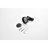 6 Pack Bathroom Towel Hooks Coat Hooks Shower Kitchen Wall Hooks, Matte Black
