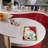 La Pastiche Cubist Repose in Colour - Hand-Carved and Hand-Painted Ceramic Art Tile